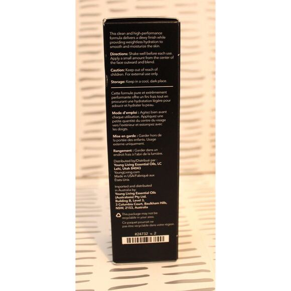 Savvy Minerals by Young Living Liquid Foundation Cocoa 30 ml New With Box - Picture 4 of 5